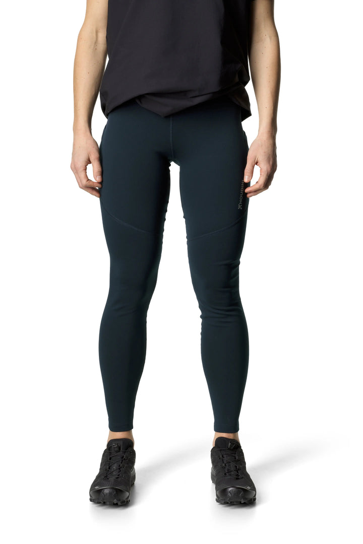 W's Adventure Tights - Recycled Polyester Pants Houdini Blue Illusion S