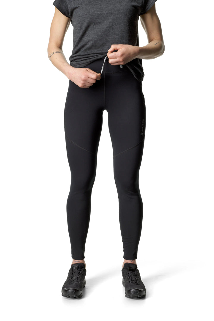W's Adventure Tights - Recycled Polyester Pants Houdini True Black S