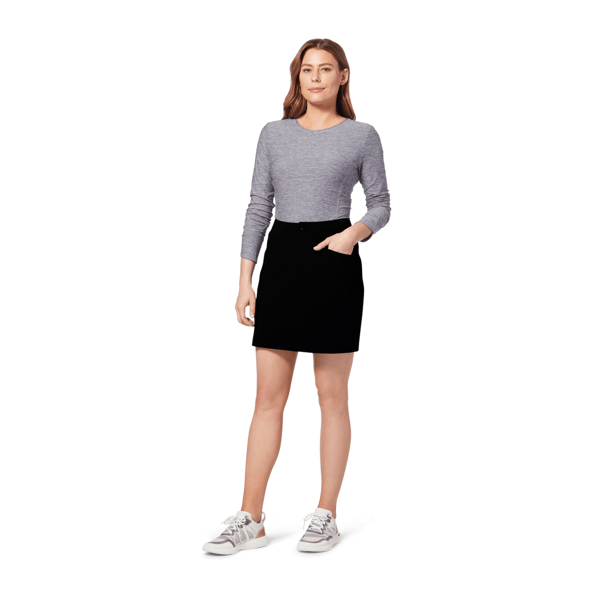 Royal Robbins W's Alpine Mtn Pro Skort - Recycled polyester Jet Black Skirt