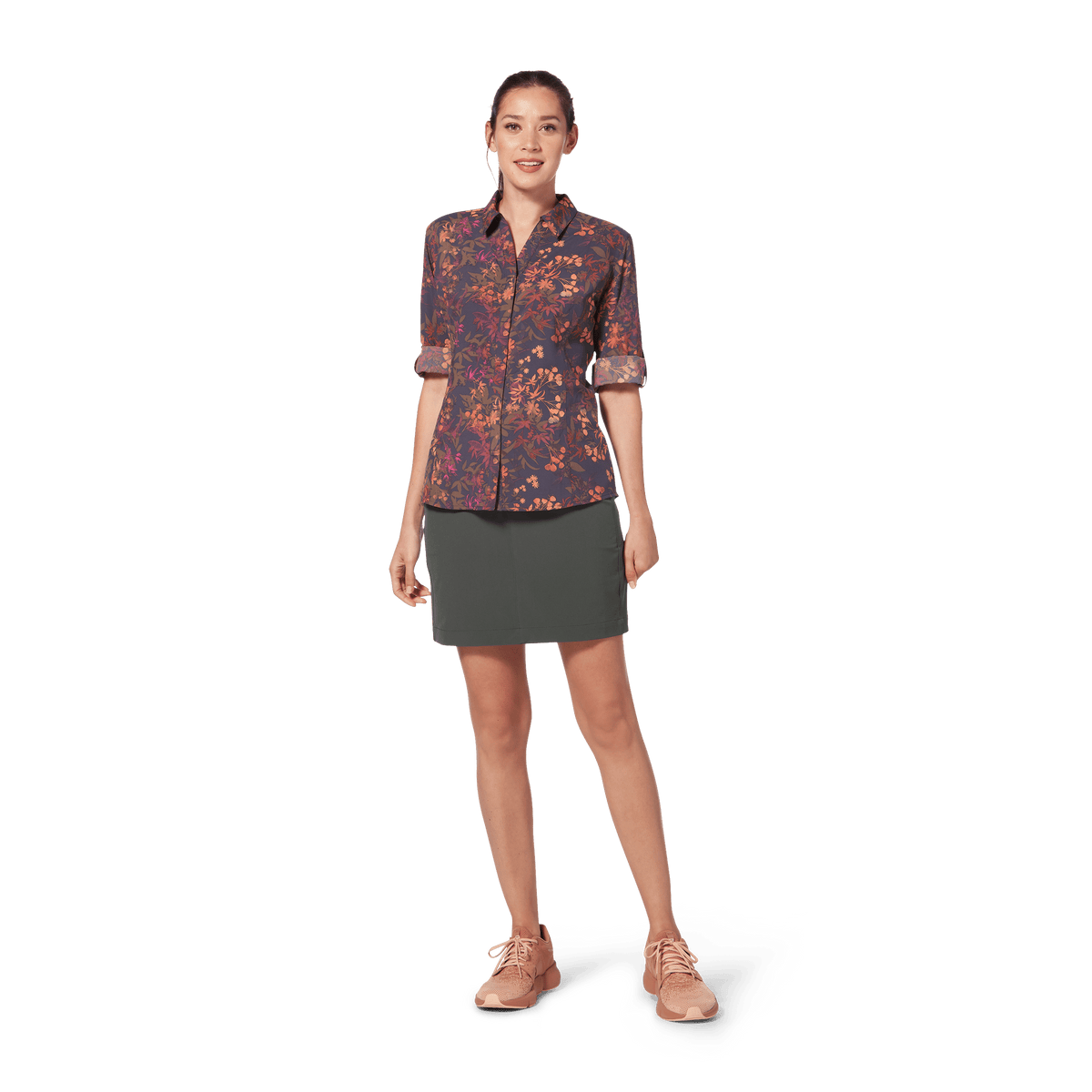 W's Alpine Mtn Pro Skort - Recycled polyester Skirt Royal Robbins