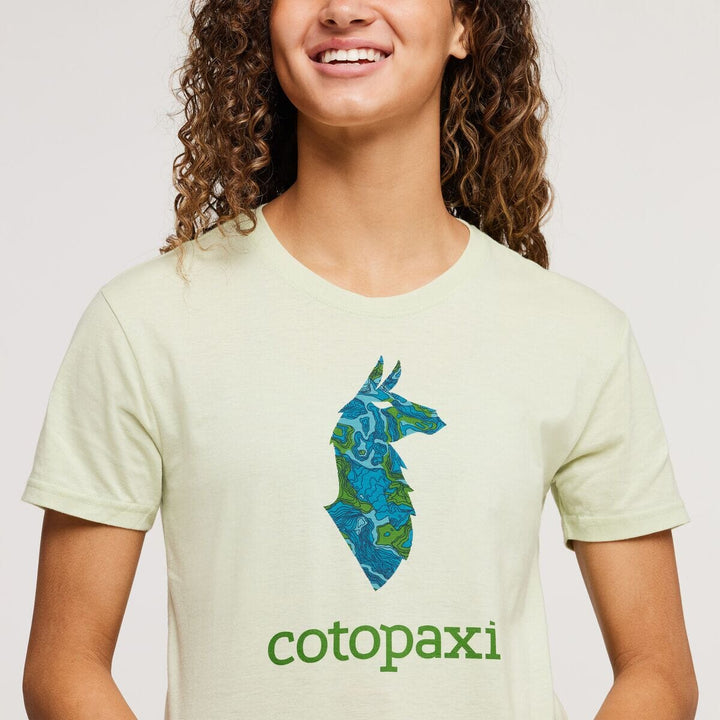 W's Altitude Llama Organic T-Shirt - Organic cotton & Recycled polyester Shirt Cotopaxi