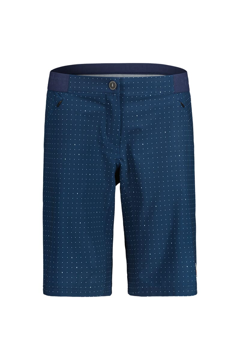 Maloja W's AnemonaPrintedM. Cycle and Multisport Shorts - Recycled Polyester Midnight Dotgrid Pants