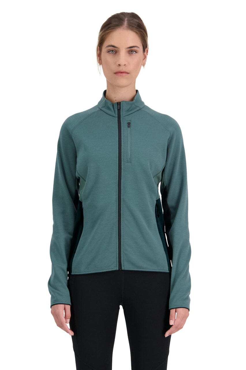 Mons Royale - W's Approach Gridlock Jacket - Merino Wool & Recycled polyester - Weekendbee - sustainable sportswear