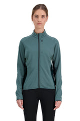 W's Approach Gridlock Jacket - Merino Wool & Recycled polyester Jacket Mons Royale Burnt Sage S