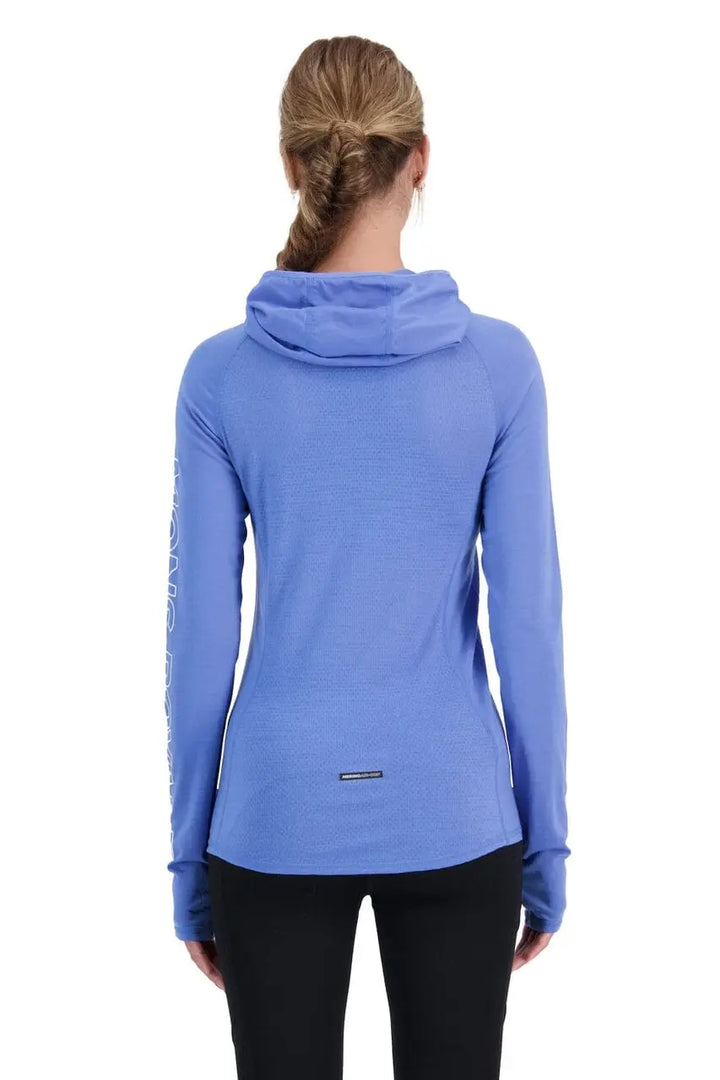 W's Bella Tech Hoodie - Mulesing-free Merino wool Shirt Mons Royale
