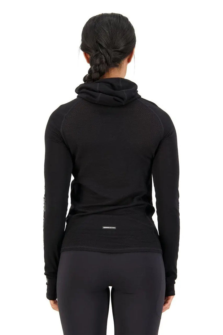 W's Bella Tech Hoodie - Mulesing-free Merino wool Shirt Mons Royale