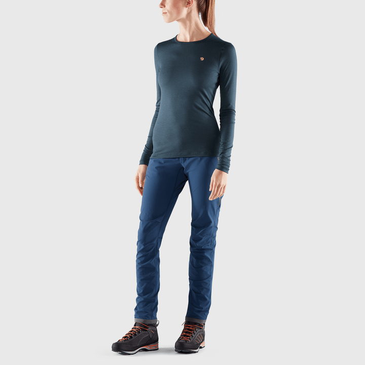 W's Bergtagen Thinwool LS Shirt - 100% Merino Wool Shirt Fjällräven