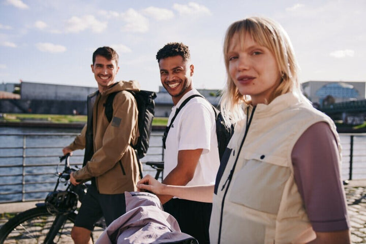 W's Bike Commute Ins Vest - Recycled PA & Recycled PET Jacket Jack Wolfskin