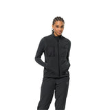 W's Bike Commute Ins Vest - Recycled PA & Recycled PET Jacket Jack Wolfskin Phantom XS