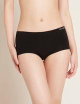 W's Boyleg Briefs - Bamboo Underwear Boody Black S