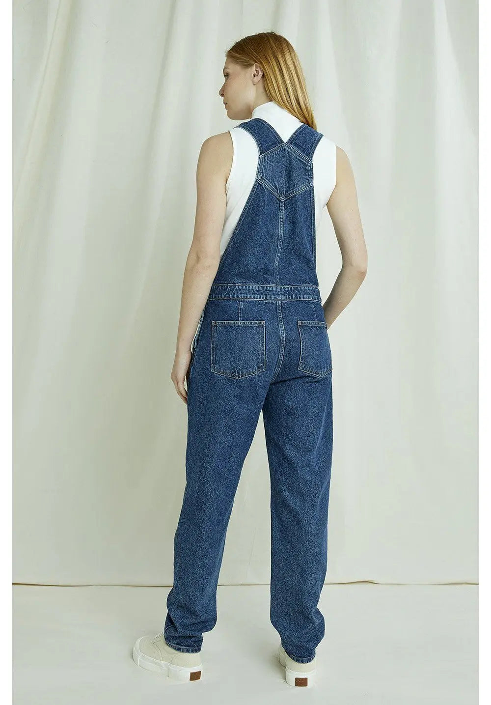 W's Brooklyn Denim Dungarees - Organic Cotton Onepieces People Tree