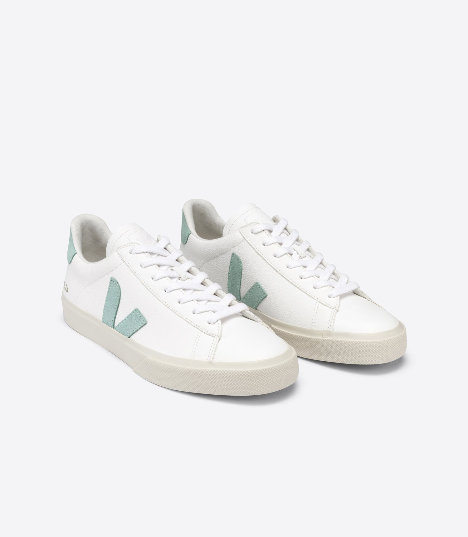 Veja W's Campo ChromeFree Sneakers - ChromeFree Leather White Matcha Shoes