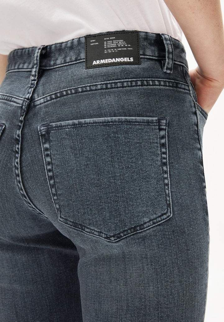 W's Carenaa - Straight fit Mid Waist jeans - Organic cotton Pants Armedangels