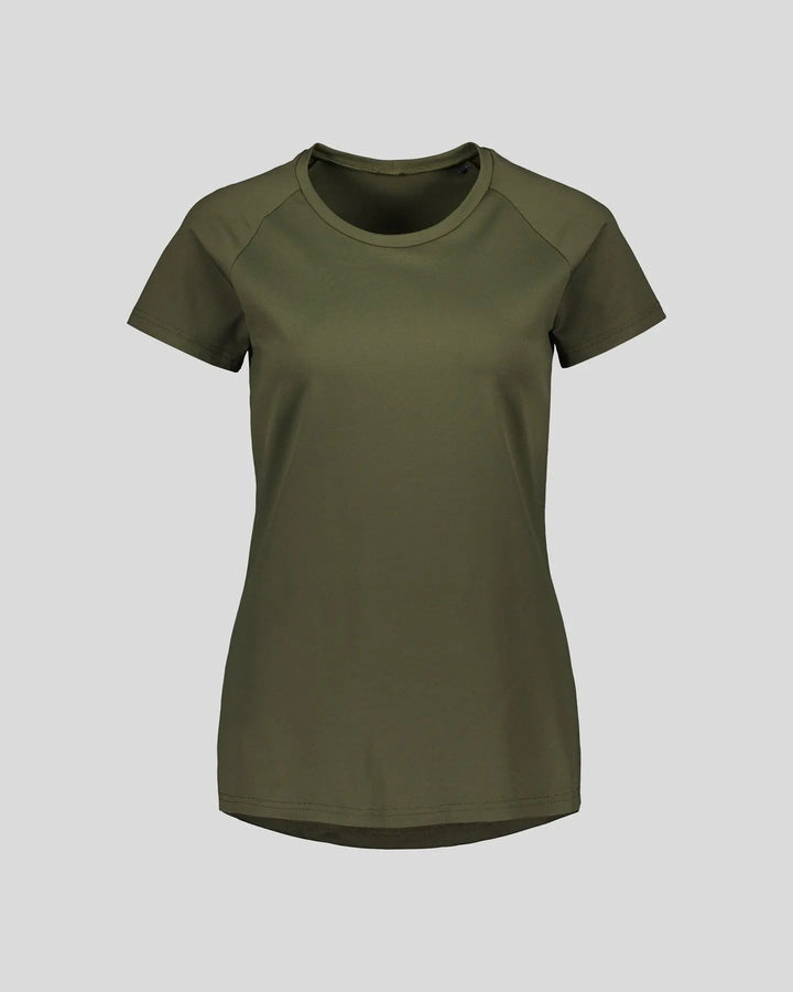 W's Cella Sport T-Shirt - Oeko-tex 100 Standard Certified Polyamide Shirt Népra Army S