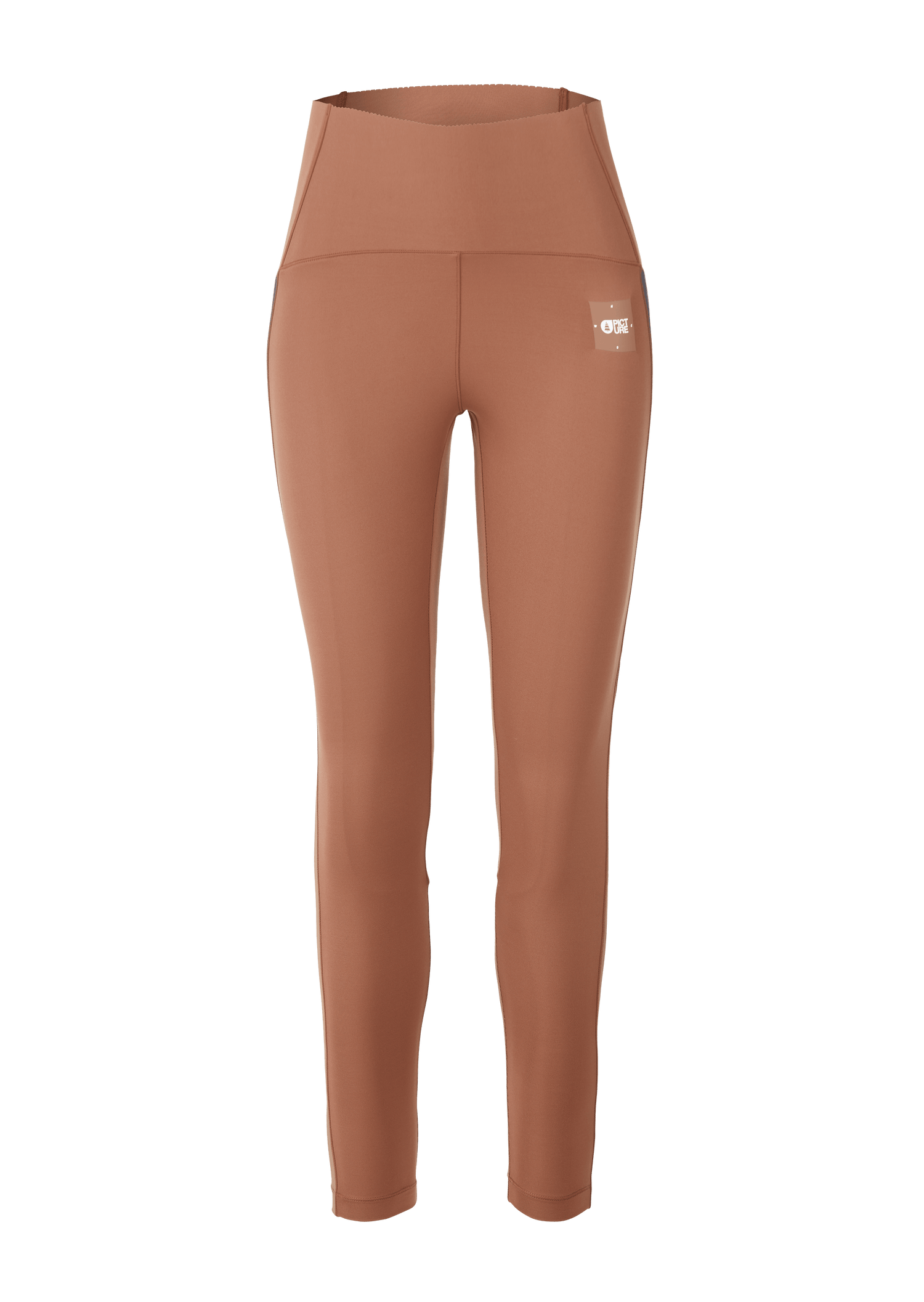 Picture Organic W's Cidelle 7/8 Tech Leggings - Recycled Polyester Rustic Brown Pants