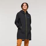 W's Cielo Rain Trench - 100% recycled polyester Jacket Cotopaxi All Black S