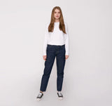 W's Circular Denim 5 Pocket - Organic Cotton Pants Organic Basics Rinsed 28