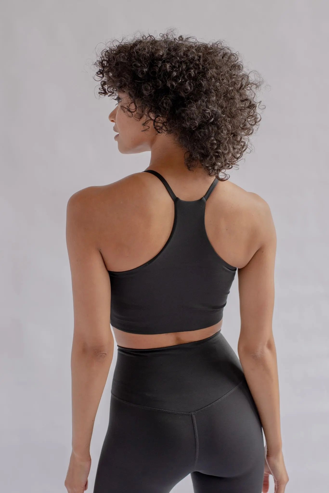 Girlfriend Collective W's Float Cleo Bra - Made from Recycled Plastic Bottles Black Underwear