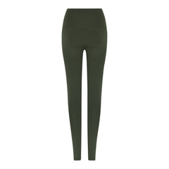 Girlfriend Collective W's Compressive Legging - 7/8 - Made From Recycled Plastic Bottles Seaweed Pants