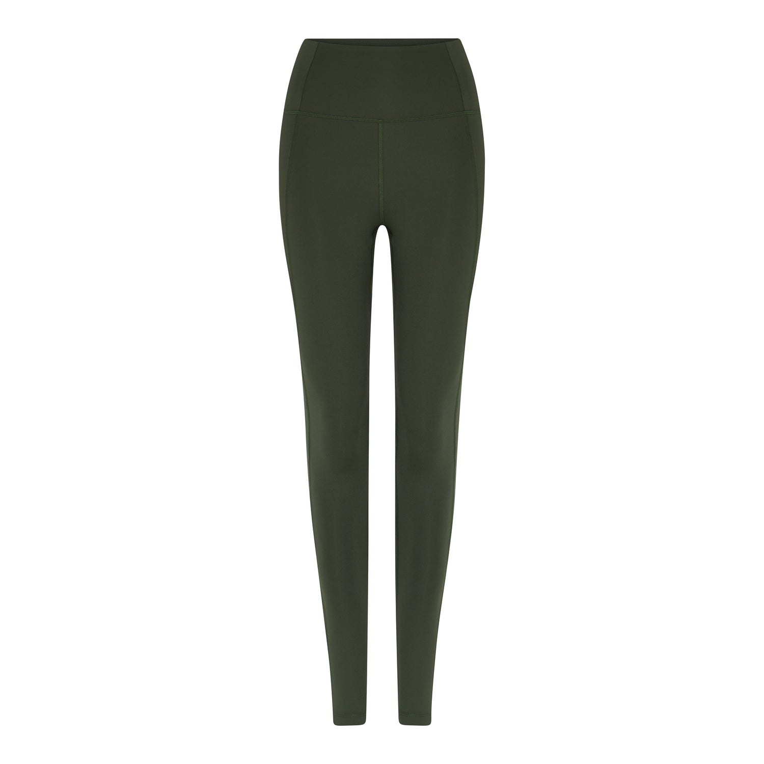 Girlfriend Collective W's Compressive Legging - 7/8 - Made From Recycled Plastic Bottles Seaweed Pants