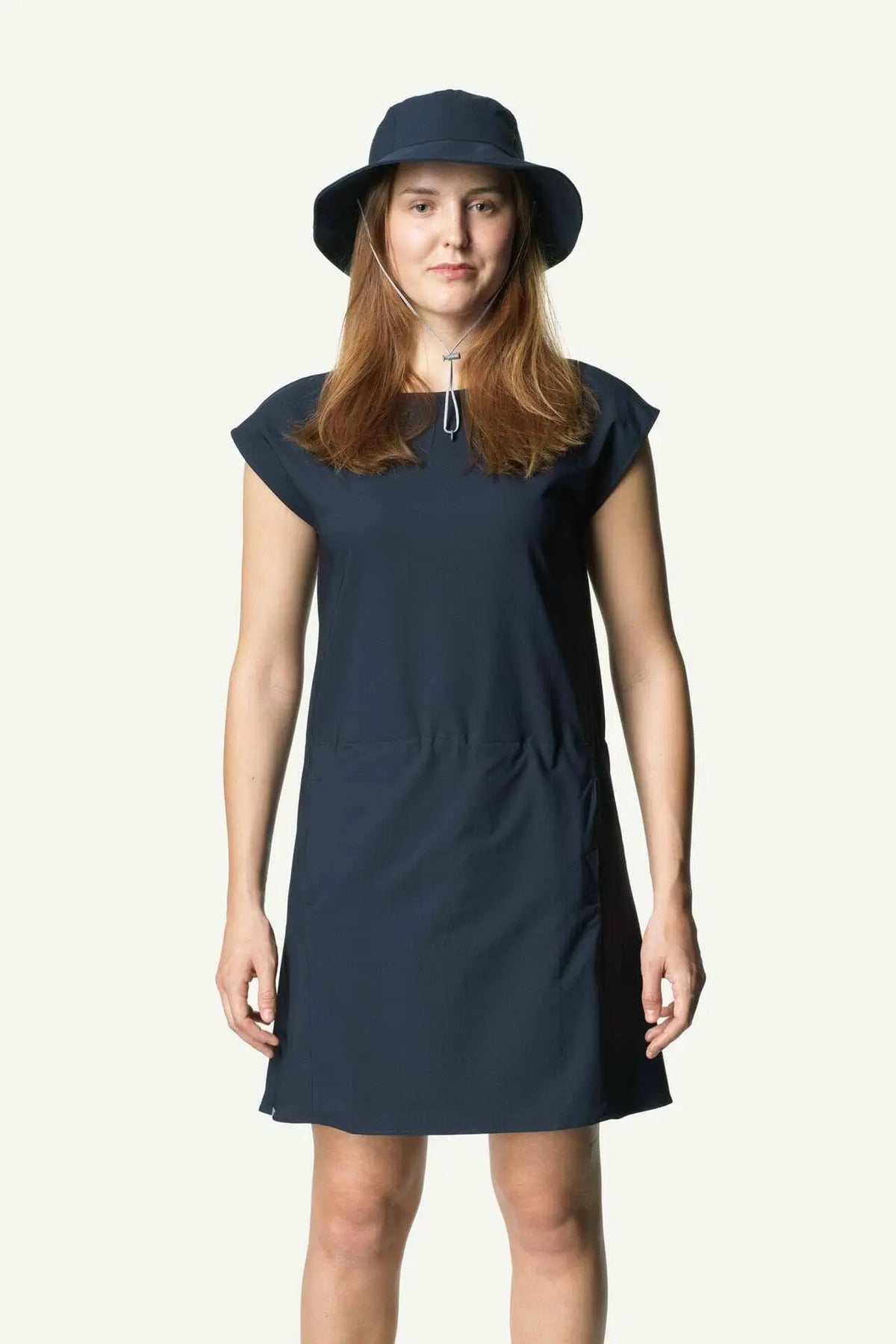 W's Dawn Dress - Recycled Polyester Dress Houdini Blue Illusion S