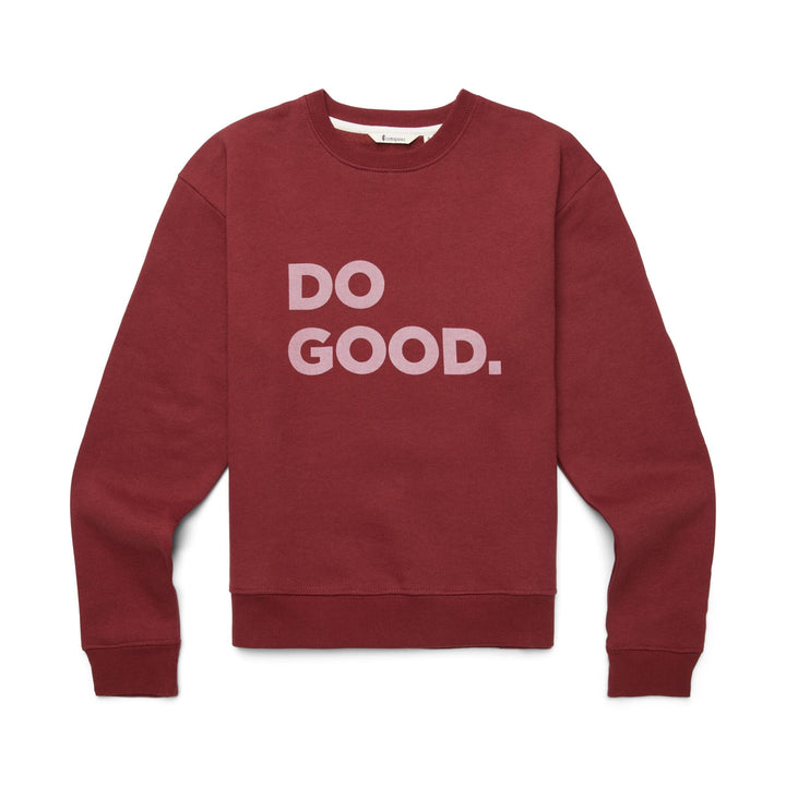 W's Do Good Crew Sweatshirt - Organic Cotton & Recycled Polyester Shirt Cotopaxi