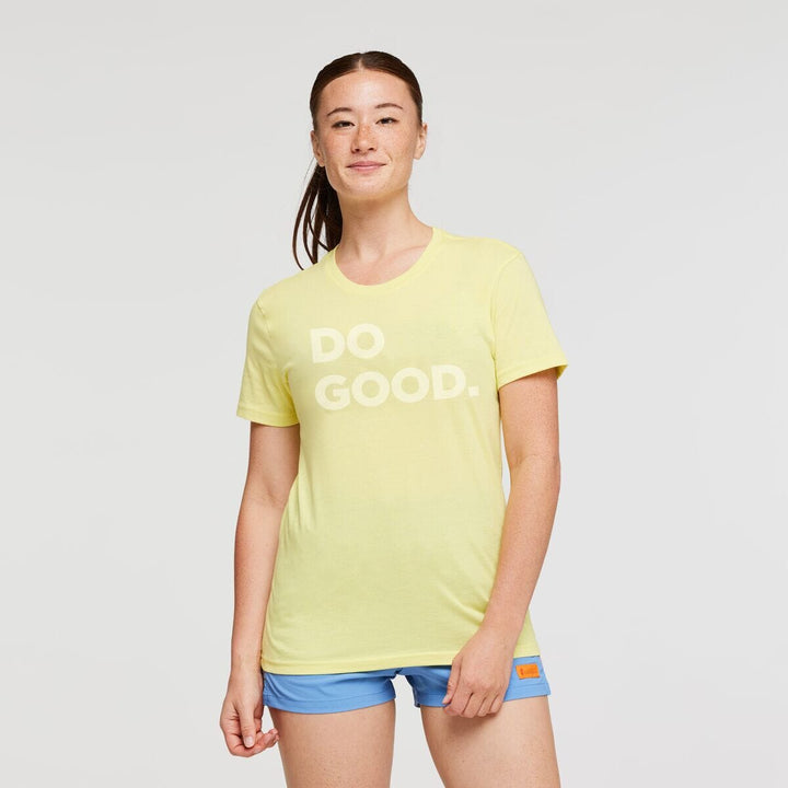 W's Do Good Organic T-Shirt - Organic Cotton & Recycled polyester Shirt Cotopaxi Lemonade S