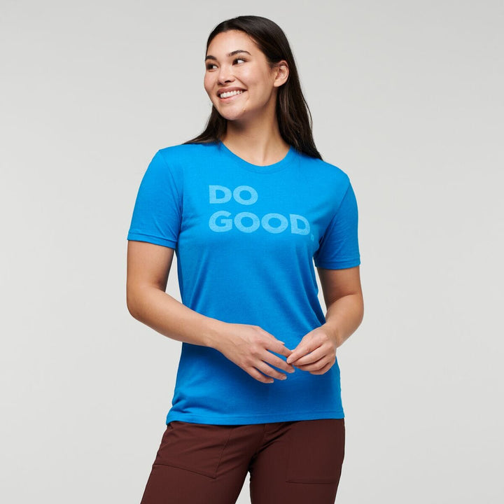 W's Do Good Organic T-Shirt - Organic Cotton & Recycled polyester Shirt Cotopaxi Saltwater S