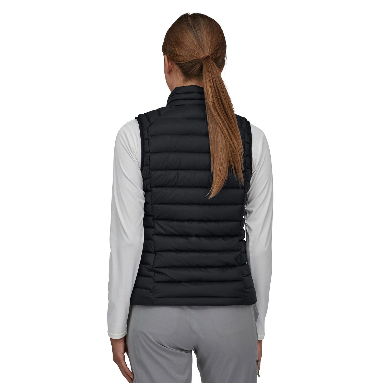 Patagonia W's Down Sweater Vest - Recycled nylon & Responsible Down Standard down Black Jacket