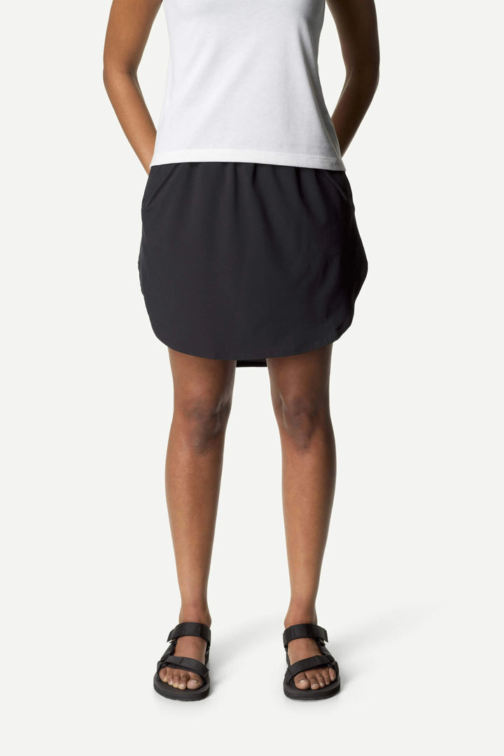 W's Duffy Skirt - Recycled PET Skirt Houdini True Black XS