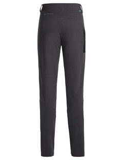 Vaude W's Elope Slim Fit Outdoor Pants - Recycled polyester & polyester Dark Sea Pants