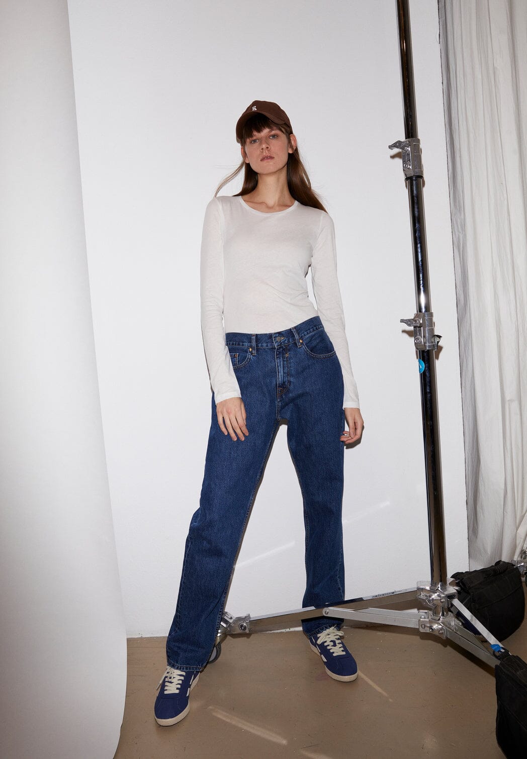 W's Enriccaa Soft L/S shirt - 100% Organic cotton Shirt Armedangels