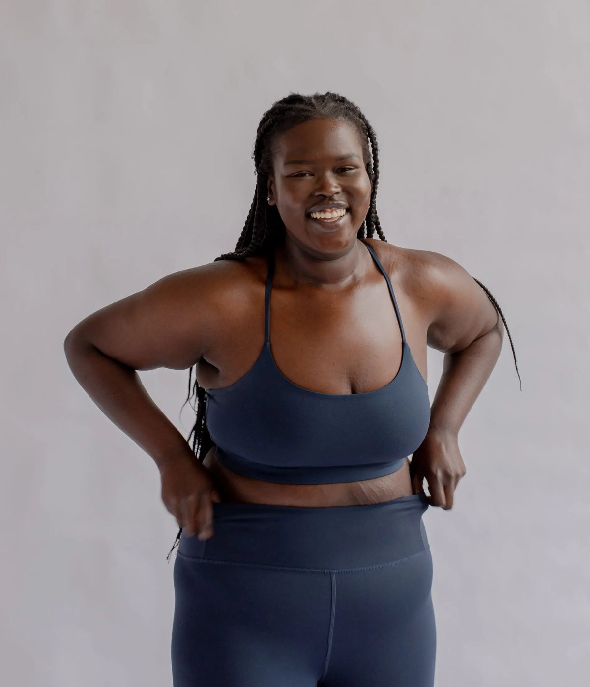 W's Float Juliet Bra - Made from Recycled Plastic Bottles Underwear Girlfriend Collective Midnight XS