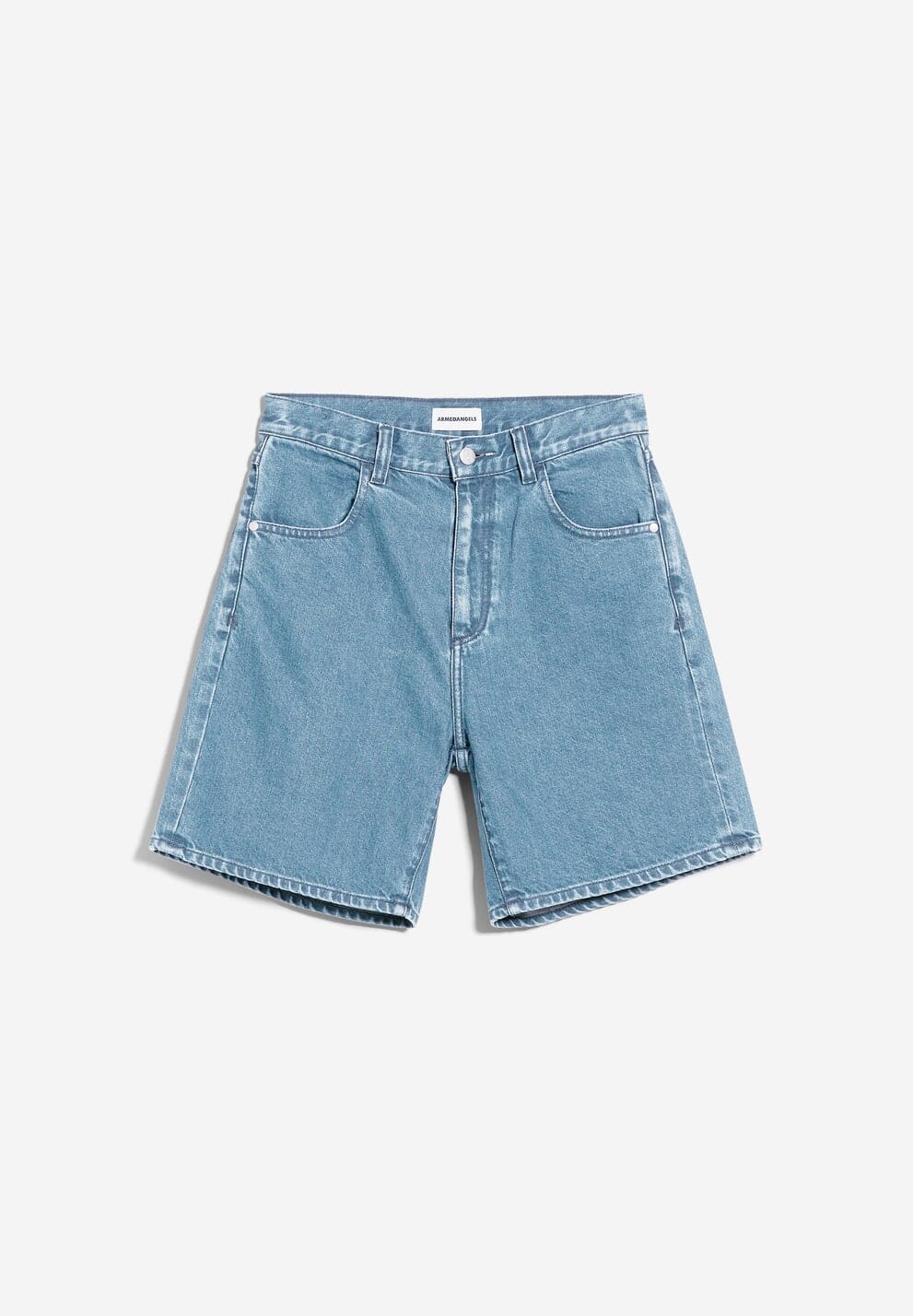 Armedangels W's Freymaa Denim shorts - 100% Organic cotton Fresh Blue Pants