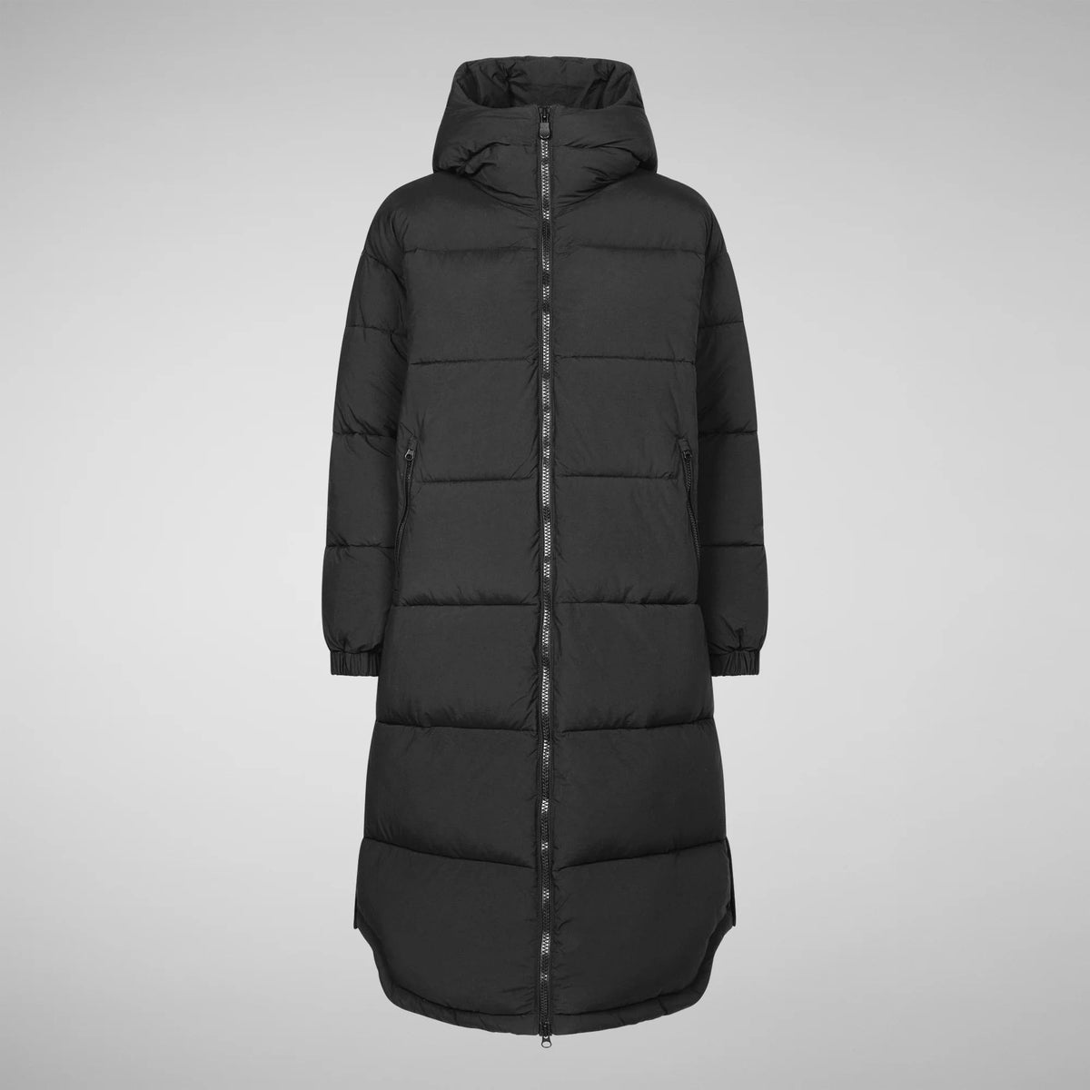 W's Halesia Hooded Coat - 100% Recycled Nylon Jacket Save The Duck