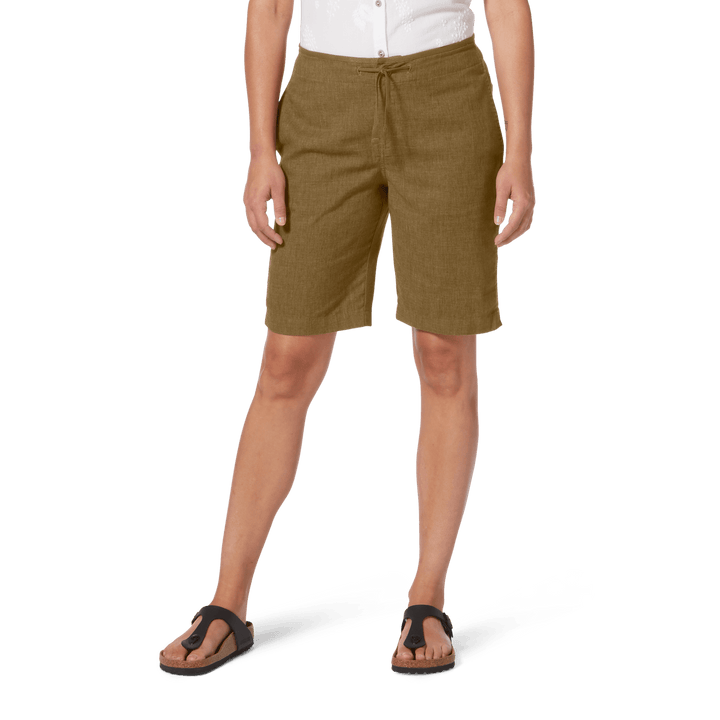 W's Hempline Tie Bermuda shorts - Hemp & Recycled polyester Pants Royal Robbins Coyote 6