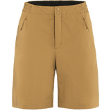 W's High Coast Shade Shorts - Recycled Polyester Pants Fjällräven Buckwheat Brown 36