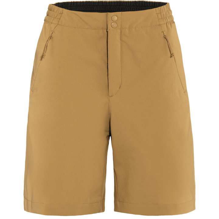 W's High Coast Shade Shorts - Recycled Polyester Pants Fjällräven Buckwheat Brown 36