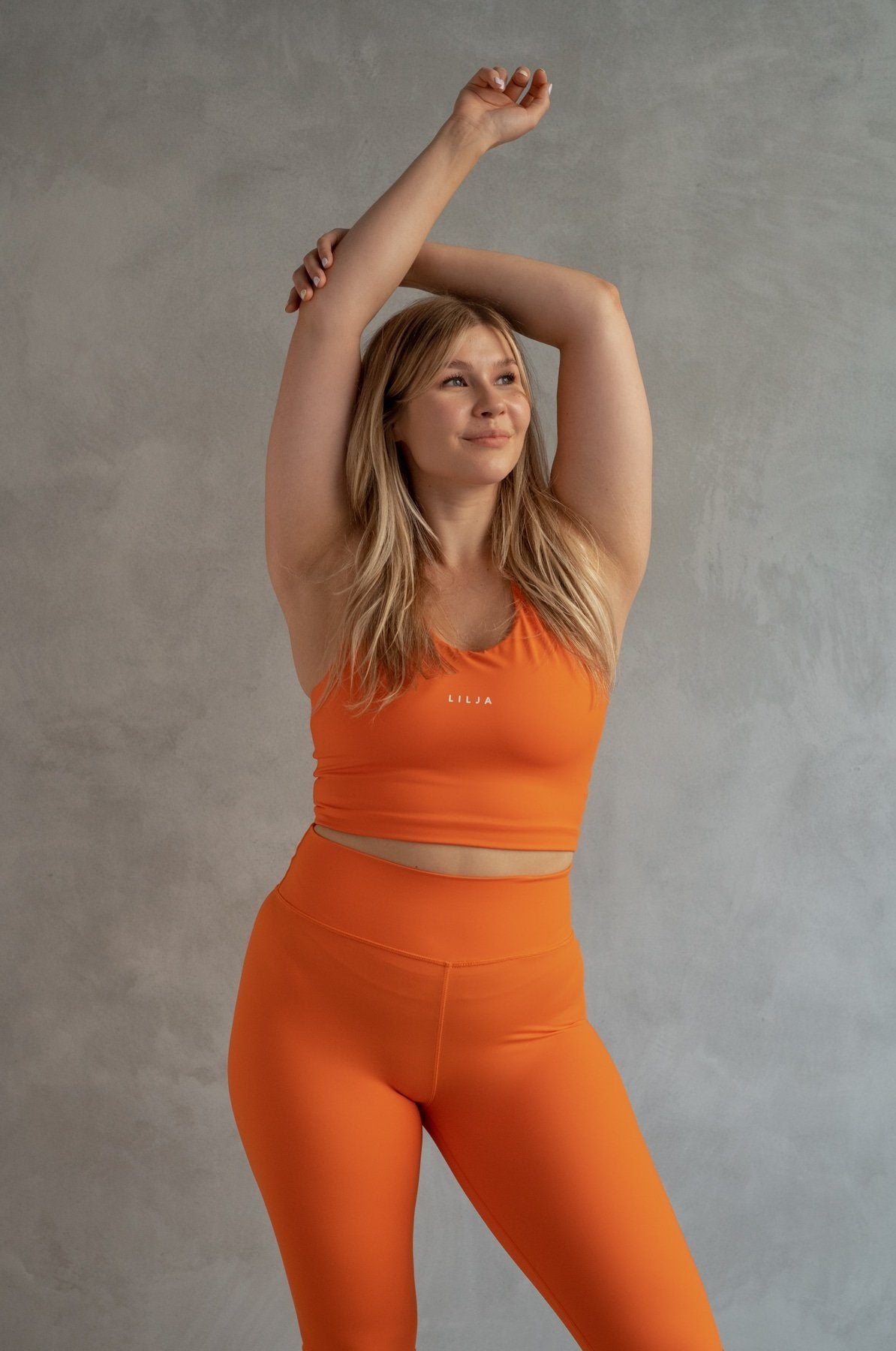 Lilja the Label W's High-Waisted Tights - Recycled PA Rust Pants