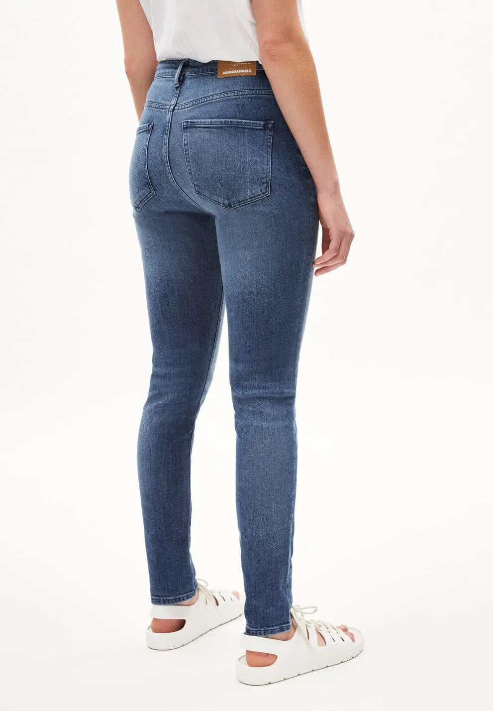 W's Ingaa - High Waist Skinny Jeans Denim - Organic cotton Pants Armedangels