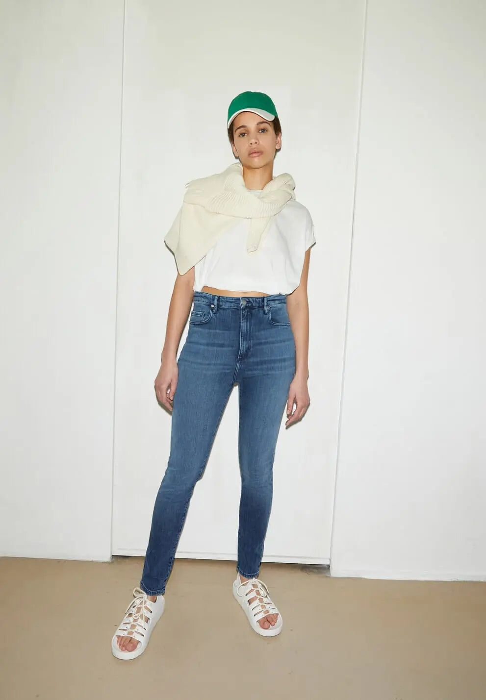 W's Ingaa - High Waist Skinny Jeans Denim - Organic cotton Pants Armedangels