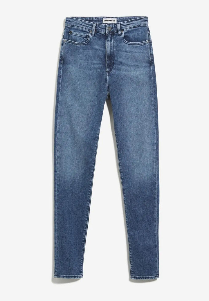 W's Ingaa - High Waist Skinny Jeans Denim - Organic cotton Pants Armedangels