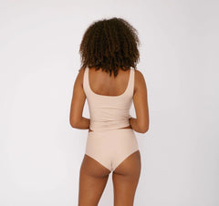 Organic Basics W's Invisible Cheeky Seamless High-Rise 2-pack - Recycled Nylon Rose Nude Underwear