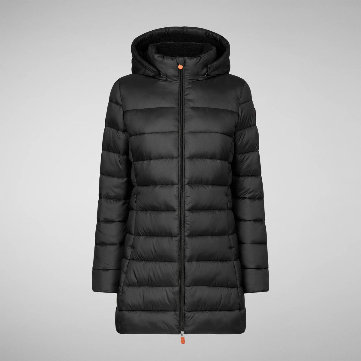 W's Joanne Hooded Puffer Coat - 100% Recycled Nylon Jacket Save The Duck