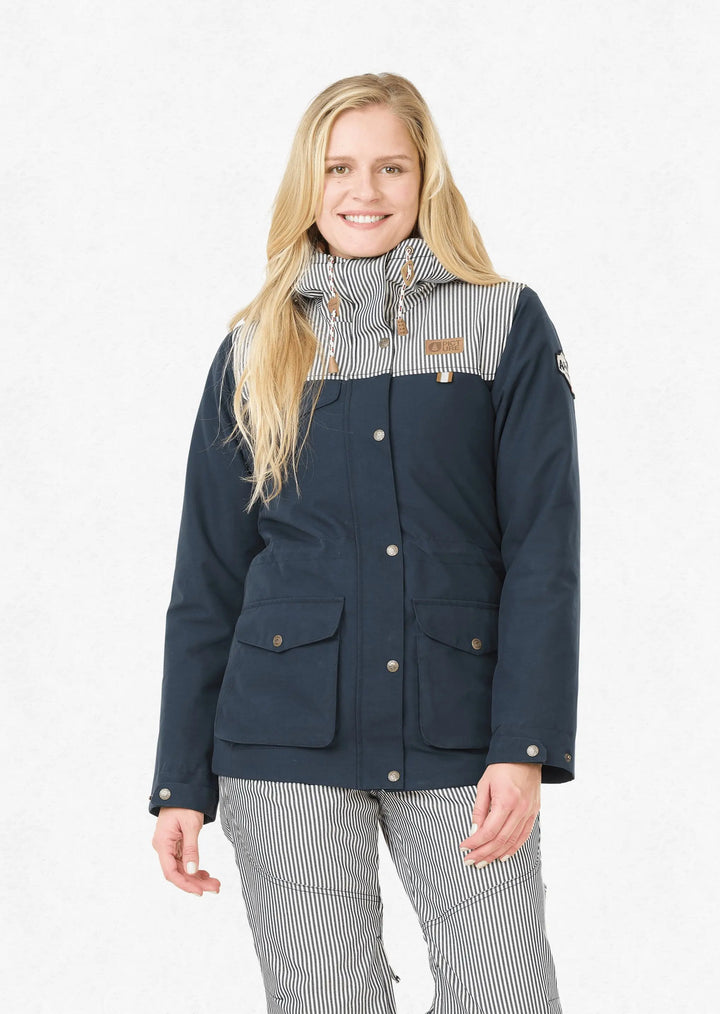 W's Kate Jacket - Recycled Polyester Jacket Picture Organic Dark Blue S