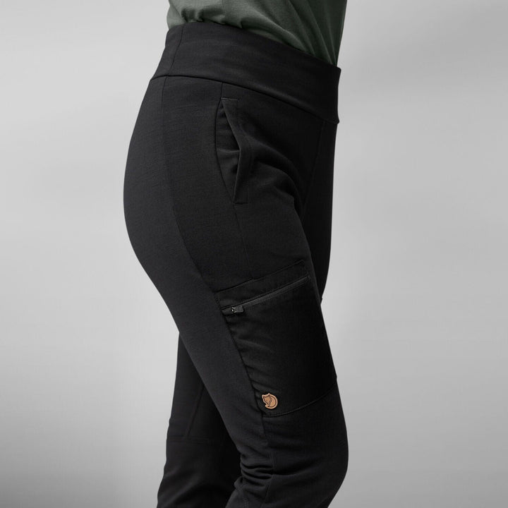 W's Keb Fleece Trousers - Recycled polyester & Organic cotton Pants Fjällräven