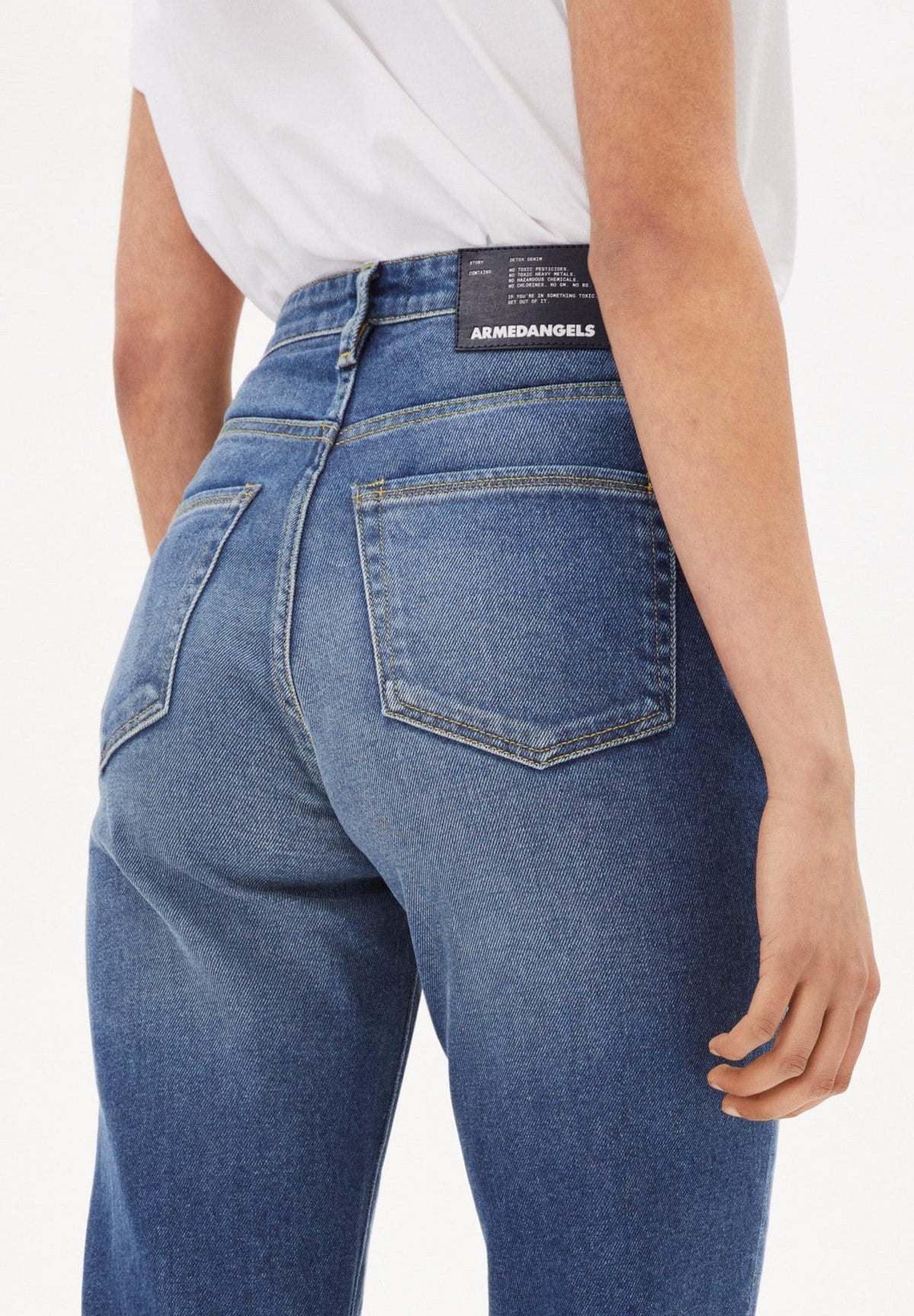 W's Lejaani - Slim Fit High Waist jeans - Organic cotton Pants Armedangels