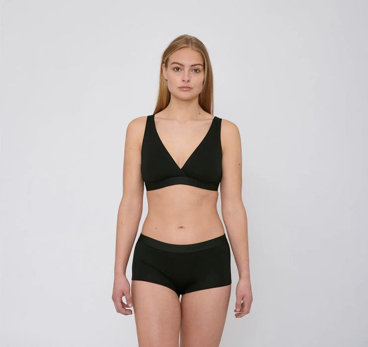 W's TENCEL Lite Shorty 2-pack Underwear Organic Basics Black XS