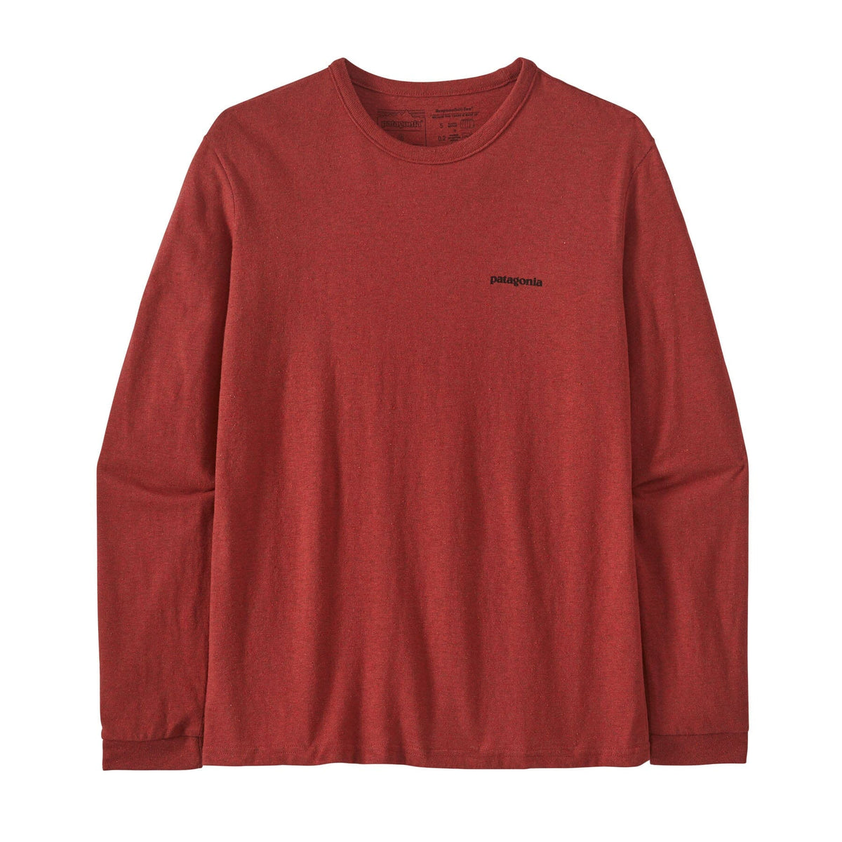 W's L/S P-6 Logo Responsibili-Tee - Recycled Cotton & Recycled Polyester Shirt Patagonia