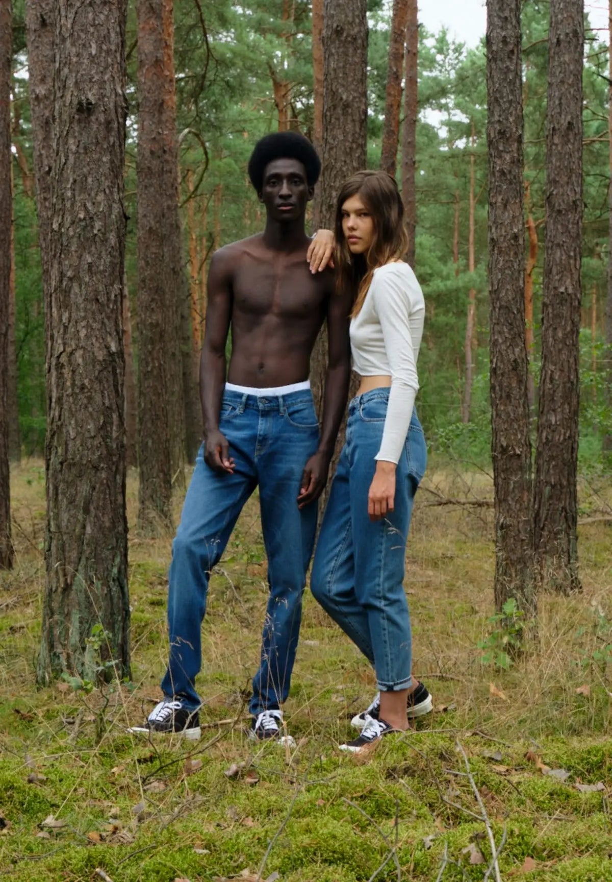 W's Mairaa - Mom Fit High Waist - 100% Organic cotton Pants Armedangels